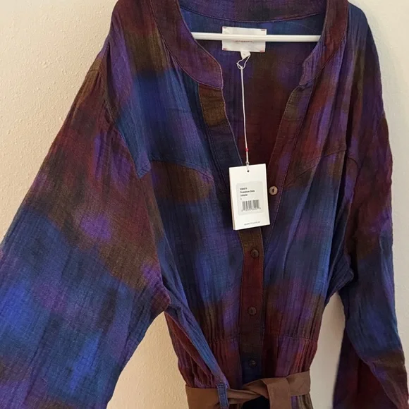 Xirena Multicolor Persephone Long Sleeve Dress L - Picture 3 of 4